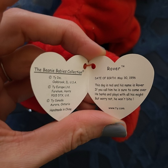 Ty Beanie Baby Rover - Picture 2 of 7